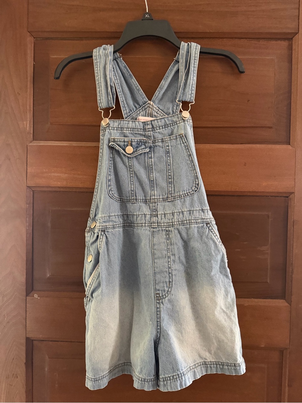 Light Blue Denim Womens Overalls